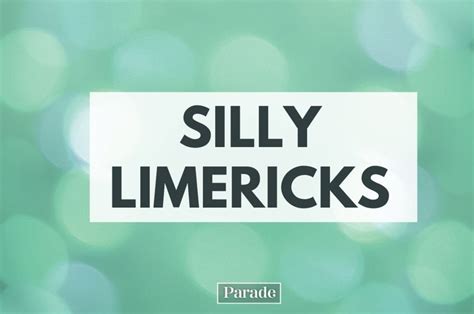 What Is A Limerick 75 Funny Limerick Examples Youll Love Parade