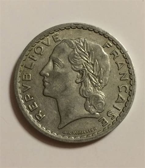 France 1947 Rf 5 Francs Coin Fast Shipping Coins Rare Coins Coin