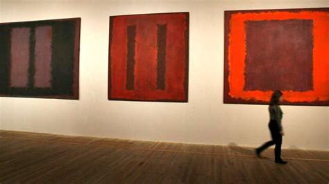 Rothko Defaced Man Admits Writing On Artwork Uk News Sky News