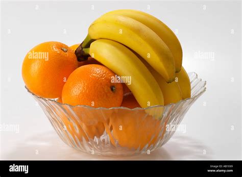 Oranges And Bananas Stock Photo Alamy