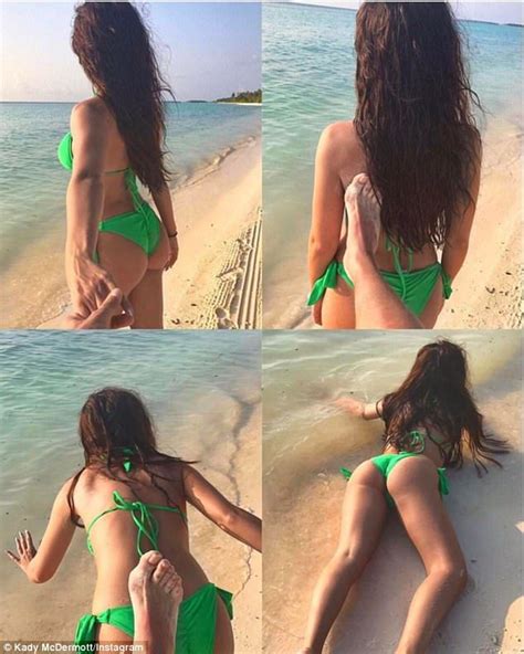 Kady Mcdermott Displays Toned Figure In Sizzling Maldives Bikini Snaps Kady Mcdermott Bikinis