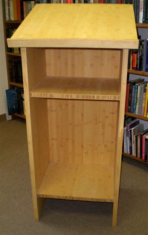 Ipad Wood Podium Plans Do Yourself Easy To Follow How To Build A Diy