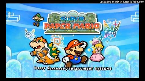 Super Paper Mario Lineland Road Drumless Youtube