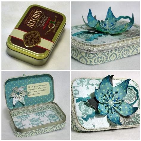Upcycled Altoids Tin Very Pretty Tin Art Altered Tins Crafts