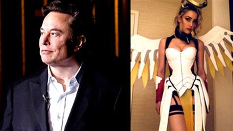 Elon Musk Teases Ex Girlfriend Amber Heard S Pic Cosplaying Mercy From