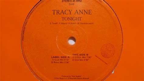 Tracy Anne Tonight Youtube
