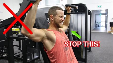 How To Properly Shoulder Machine Press Learn Fast Youtube