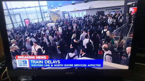 Major Delays On The Sydney Trains Network Youtube