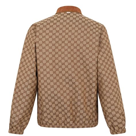 Gucci Reversible Gg Jacket Men Harrington Jackets Flannels