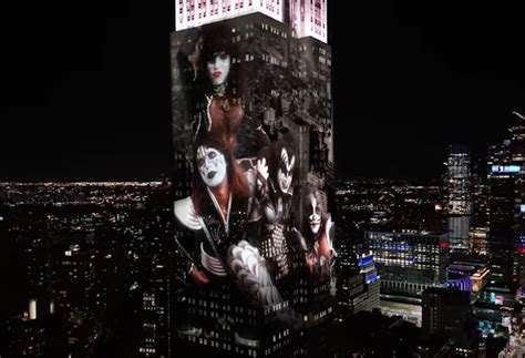 Watch KISS Lights Up Empire State Building In Honor Of Band S Final