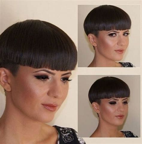 All Sizes Ultra Short Bob With Shaved Nape For Current Comeliness