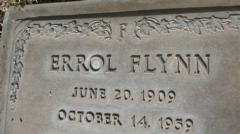 Actor Errol Flynn Grave Forest Lawn Memorial Park Glendale California