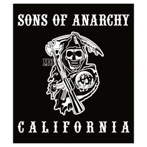 Sons Of Anarchy Logo Stencil