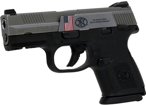 Fnh Usa Fn Usa Fns 9 Compact Ms Double Action 9mm Pistol 17 Round