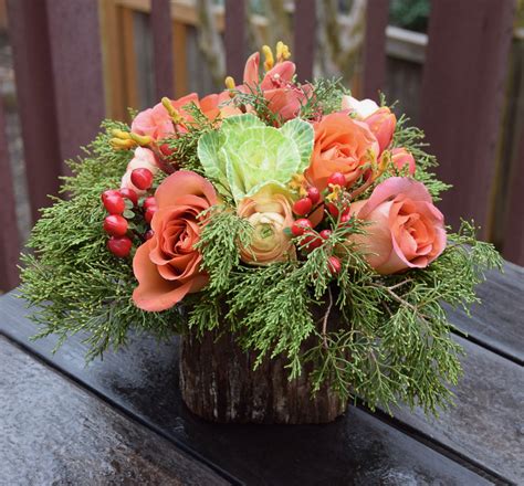 Check spelling or type a new query. Autumnal flower arrangement with Coffee Break roses ...