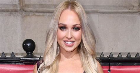 Hollyoaks Babe Jorgie Porter Dares To Bare In Lacy Frontless Dress