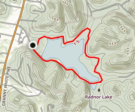 Radnor Lake South Lake Trail Radnor Lake Lake Trail