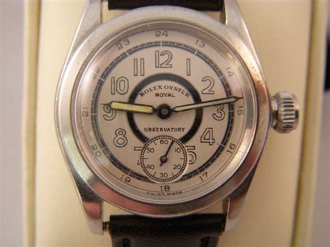 Very Rare 1930 S Rolex Oyster Royal Observatory 2280 17 Etsy Rolex