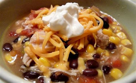 You can even make your own healthy tostada shells at home. What's for Dinner?: Six Can Chicken Tortilla Soup