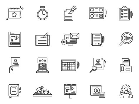 Event Planner Icons On Behance