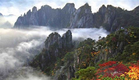 Huangshan Mountain The Yellow Mountain Cultural Landscape Chinafetching