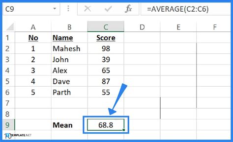 How To Calculate Mean In Microsoft Excel