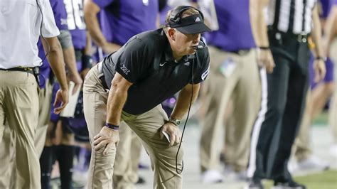 Gary Patterson Tcu Coach Rips Smu For Flag Planting Incident Jerry Kill Injury Sports