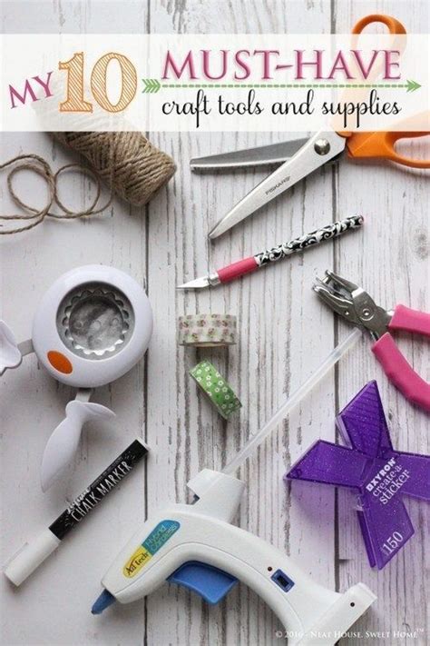 My 10 Must Have Craft Tools And Supplies Artofit