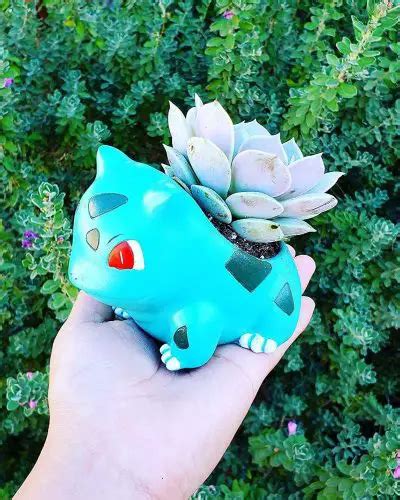 Pokemon Planter Air Plant Bulbasaur Pikachu Bulbasaur Pot Anime Pokemon