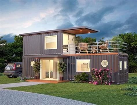Container House Luxury 40ft Prefab Shipping Container Houses With