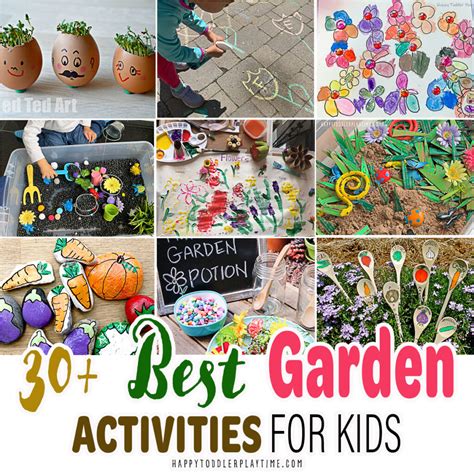 30 The Best Garden Themed Crafts And Activities Happy Toddler Playtime