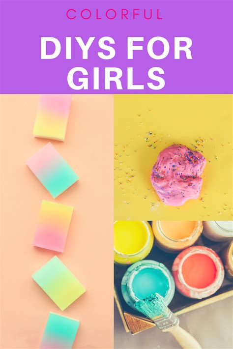 Diys For Girls To Make 25 Colorful Ideas Tween Crafts Diy For