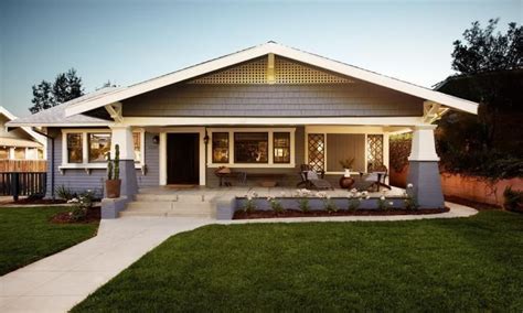 Front covered porches offer a myriad of possibilities and aesthetically tie your home to the remainder of the. Historic Craftsman Bungalow Houses 1920s Bungalow Style ...
