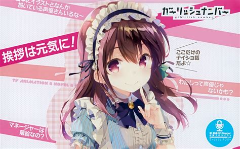 Wallpaper Id 1212432 Chitose Karasuma 1080p Girlish Number Anime Free Download