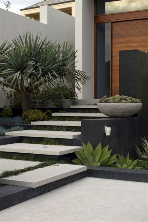 Cool Modern Front Yard Landscaping Ideas