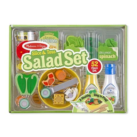 Melissa And Doug Slice And Toss Salad Set Little Knick Knacks