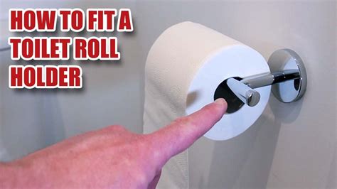 How To Install Toilet Paper Holder In Drywall