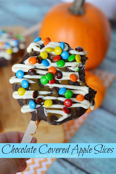 Chocolate Covered Apple Slices Recipe She Saved