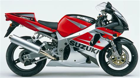 Suzuki Gsx R 750 2002 K2 Decals Set Full Kit Redsilver Version Moto
