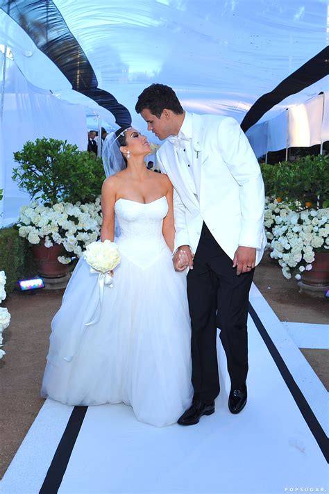 kim kardashian and kris humphries started their 72 day marriage with the ultimate celebrity