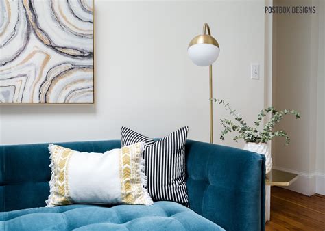 Modern Boho Living Room On A Budget Room Makeover Reveal Postbox Designs