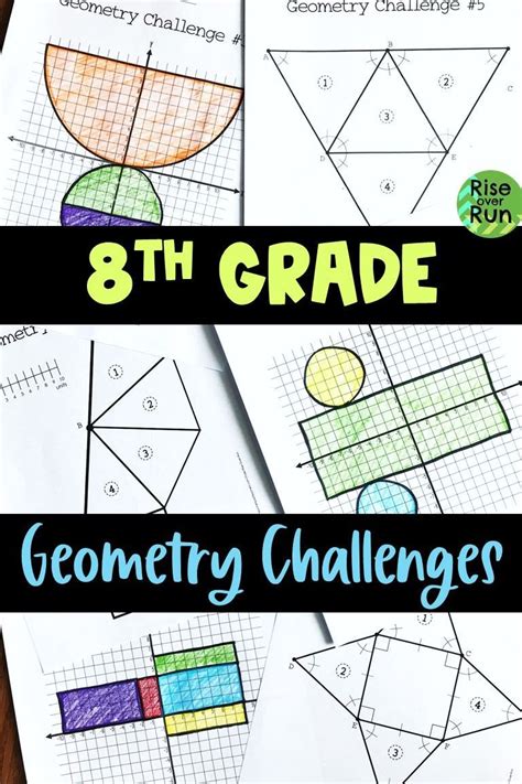 These 8th Grade Geometry Activities Are Fun And Challenging Students