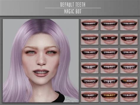 Sims 4 Teeth And Lip Cc And Mods Alpha And Maxis Match — Snootysims 2022