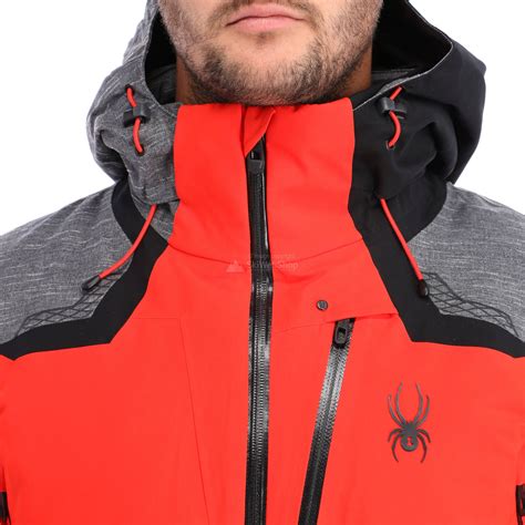 Spyder Leader Gtx Ski Jacket Men Volcano Red
