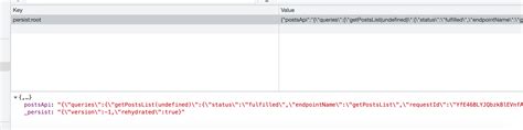 Rtk Query Fetch Data Stored In The Redux Persist · Issue 1400