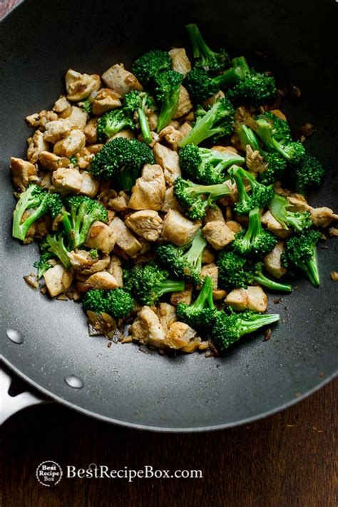 Our top chicken recipes from aromatic curries to tasty traybakes! Healthy Chicken Breast & Broccoli Stir Fry Recipe