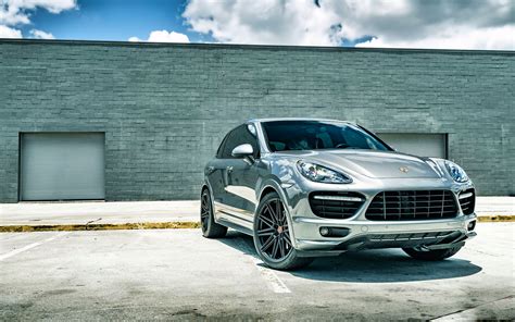 Download Wallpapers Porsche Cayenne Gts 2021 Front View Exterior
