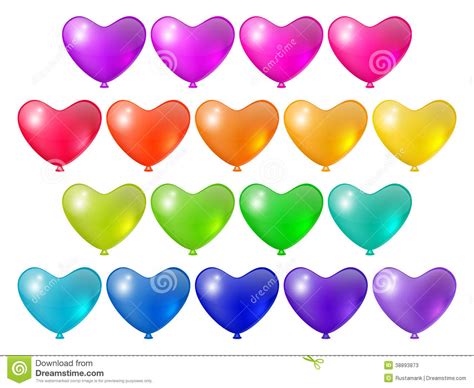 Festive Bright Balloons Stock Vector Illustration Of Anniversary