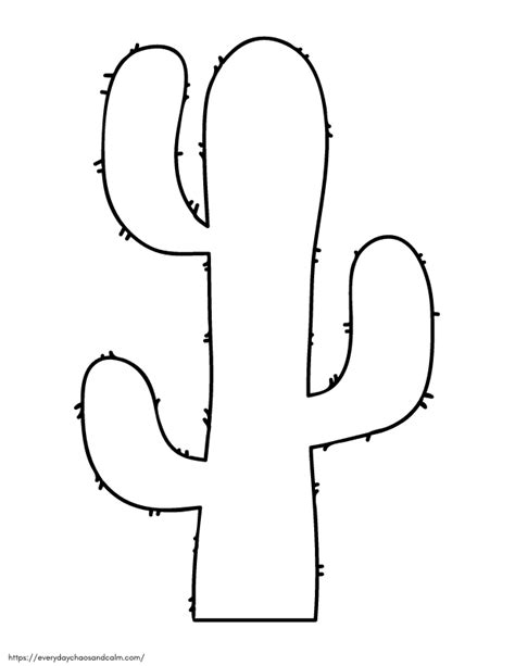 Free Printable Cactus Templates For Crafts