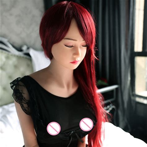 Aliexpress Com Buy Cm Asian Love Doll Closed Eye Full Size Men S Realistic Sex Dolls